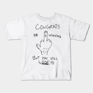 Congrats For Winning Kids T-Shirt